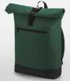 BG855 Bagbase Roll Top Backpack Bottle Green colour image